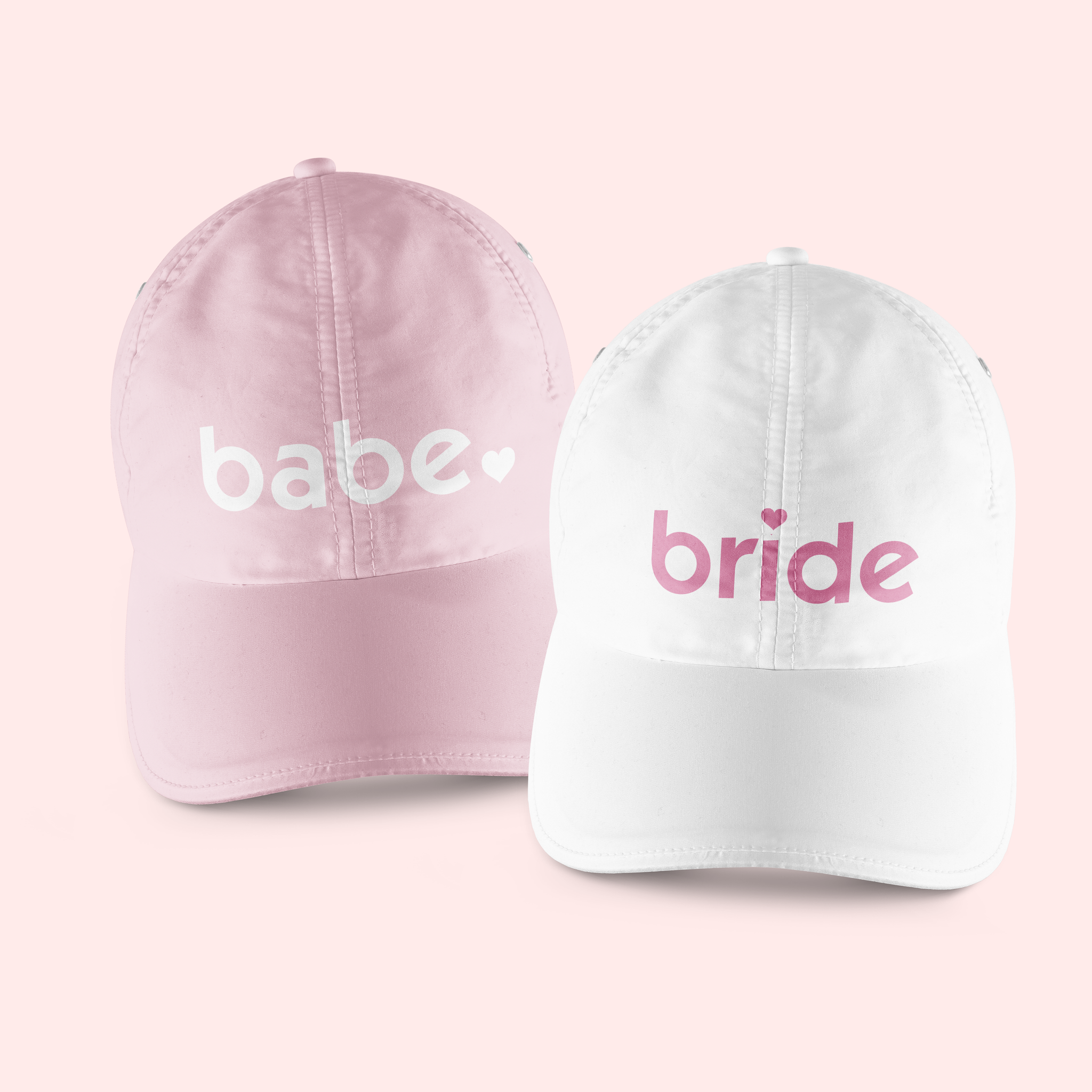 Bride & Babe Baseball Hat