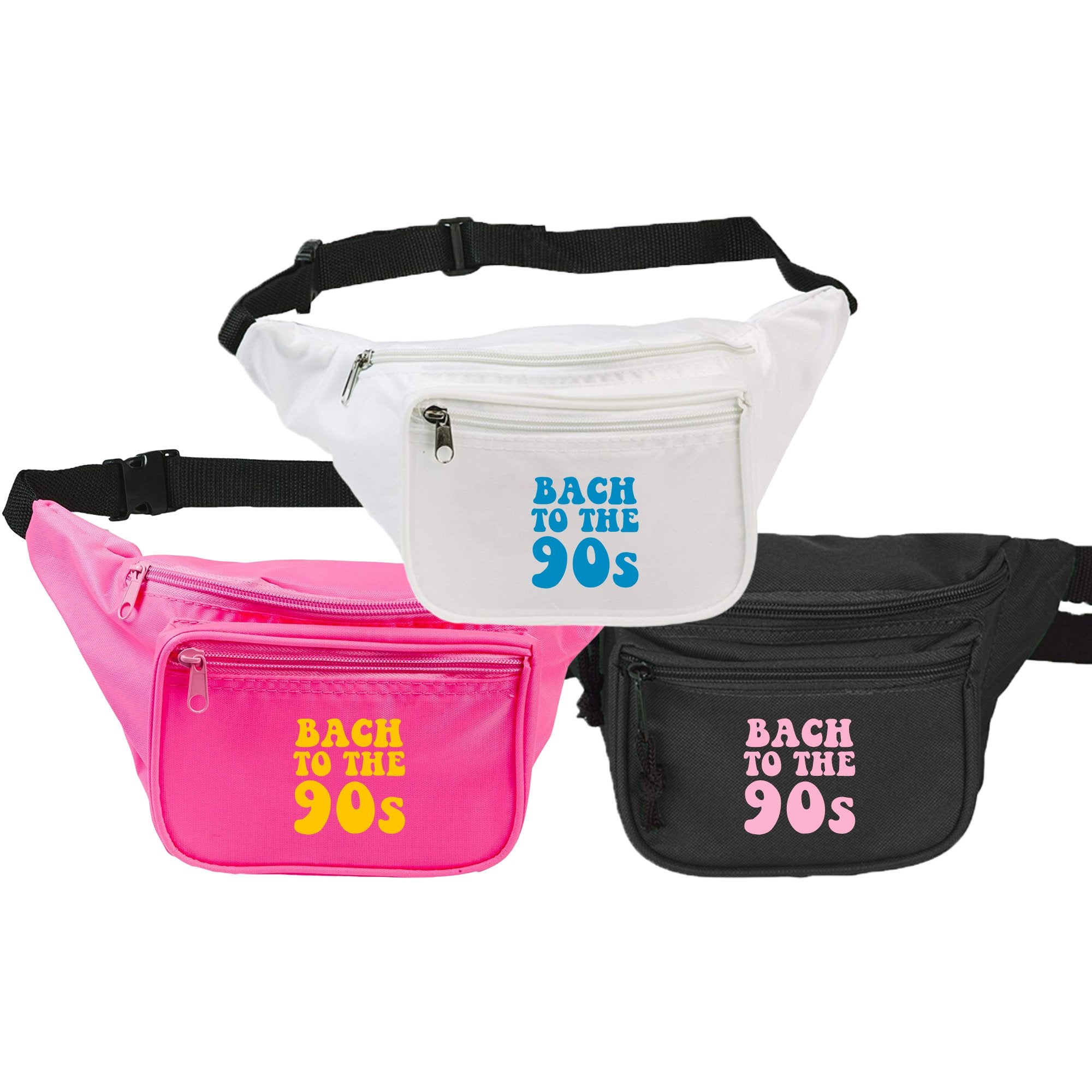 Bach To The 90s Fanny Pack - Sprinkled With Pink #bachelorette #custom #gifts