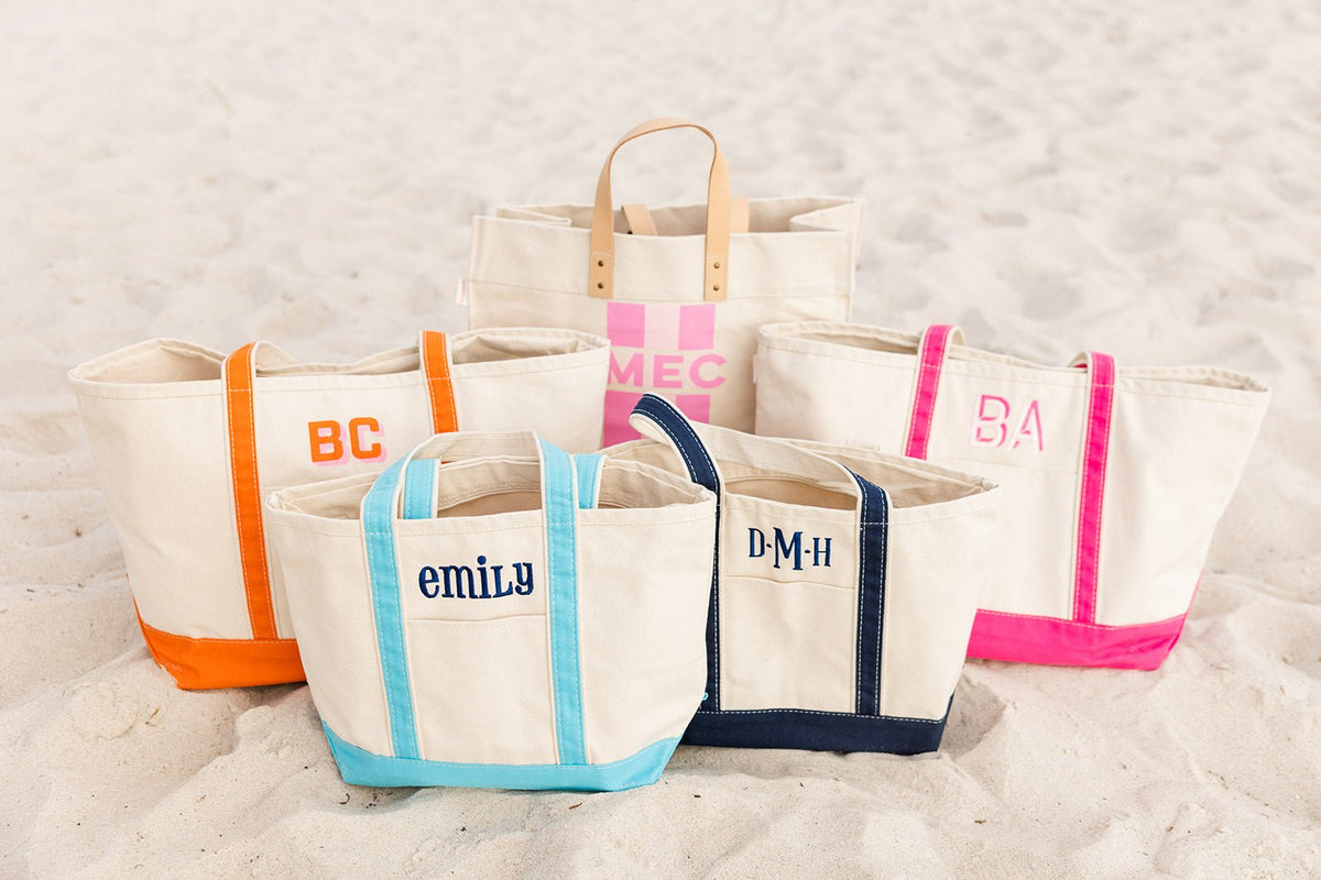 Monogram Beach Bags