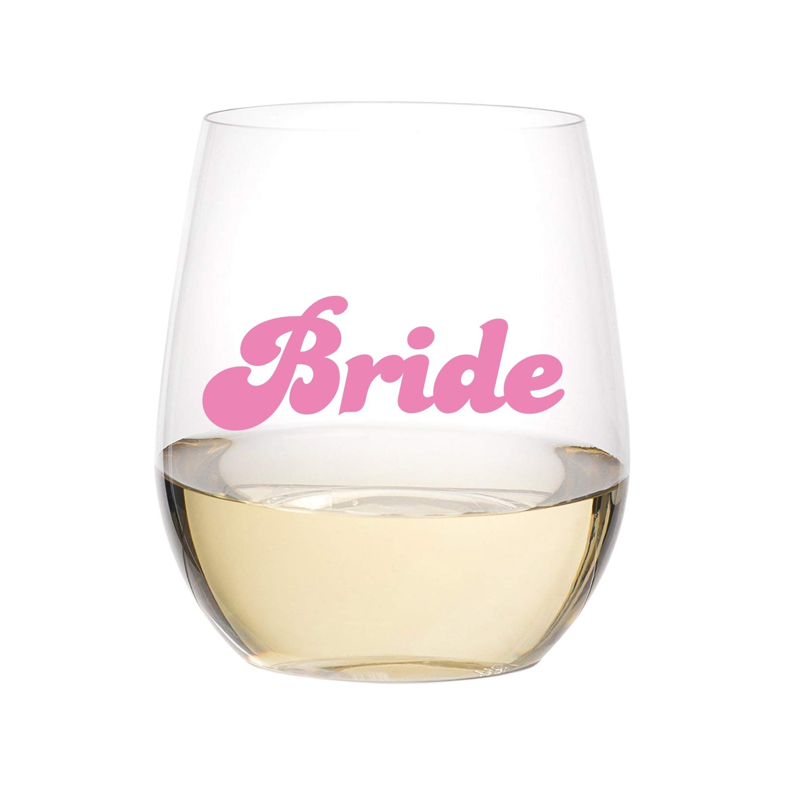 Set of 10 Bachelorette Party Silicone Wine Cups White Bride & Rose Gold  Bride Tribe Cups, Bridesmaid Wedding Gift Party Favors
