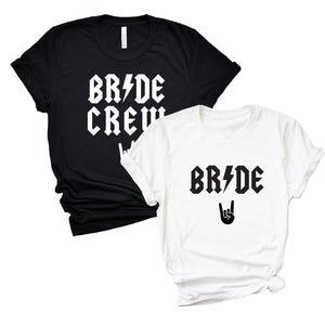 Bride / Bride Crew Shirt - Sprinkled With Pink #bachelorette #custom #gifts
