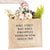 A jute carryall tote customized with sayings about Charleston