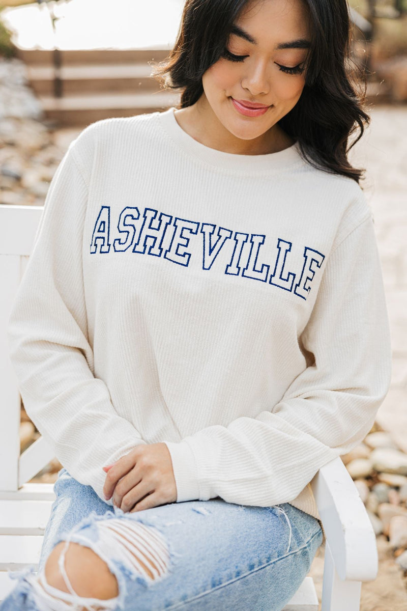 Embroidered Sweatshirt Cozy Personalized Fall Wear Sprinkled