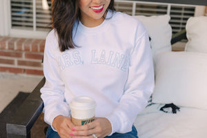Collegiate Embroidered Sweatshirt