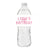 Custom Birthday Full Wrap Water Bottle Label (Set of 10) - Sprinkled With Pink #bachelorette #custom #gifts