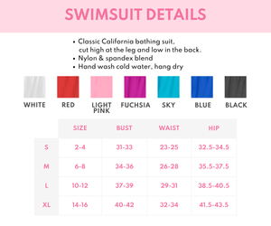 Custom Design Swimsuit - Sprinkled With Pink #bachelorette #custom #gifts
