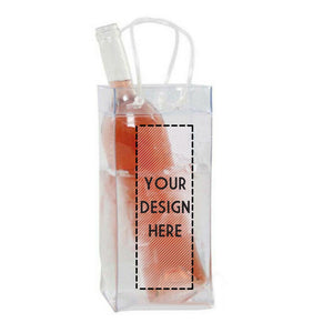 Custom Design Wine Bag - Sprinkled With Pink #bachelorette #custom #gifts
