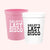 Pink and white stadium cups read "Hailey's Last Disco"