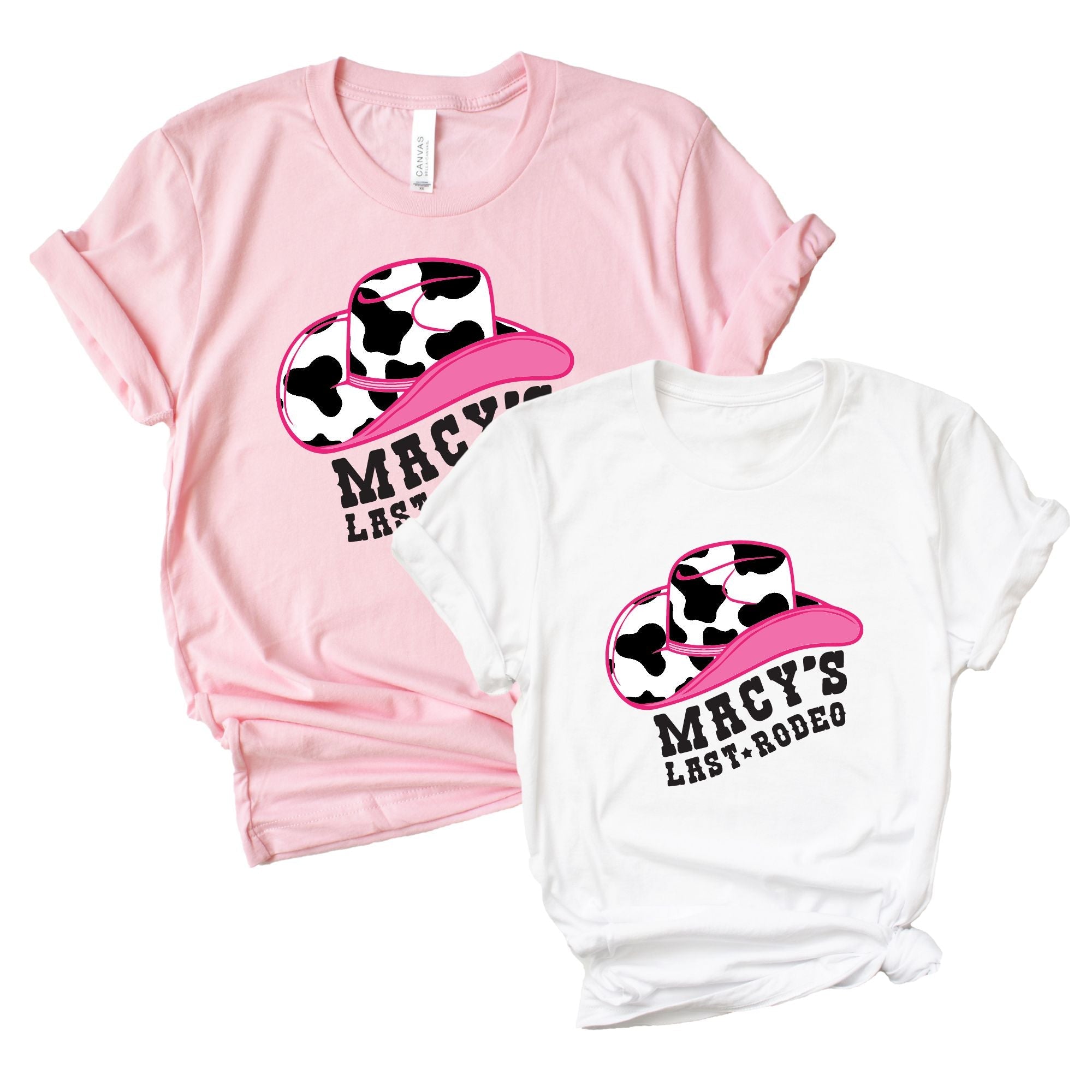 Custom Last Rodeo Shirt - Sprinkled With Pink #bachelorette #custom #gifts