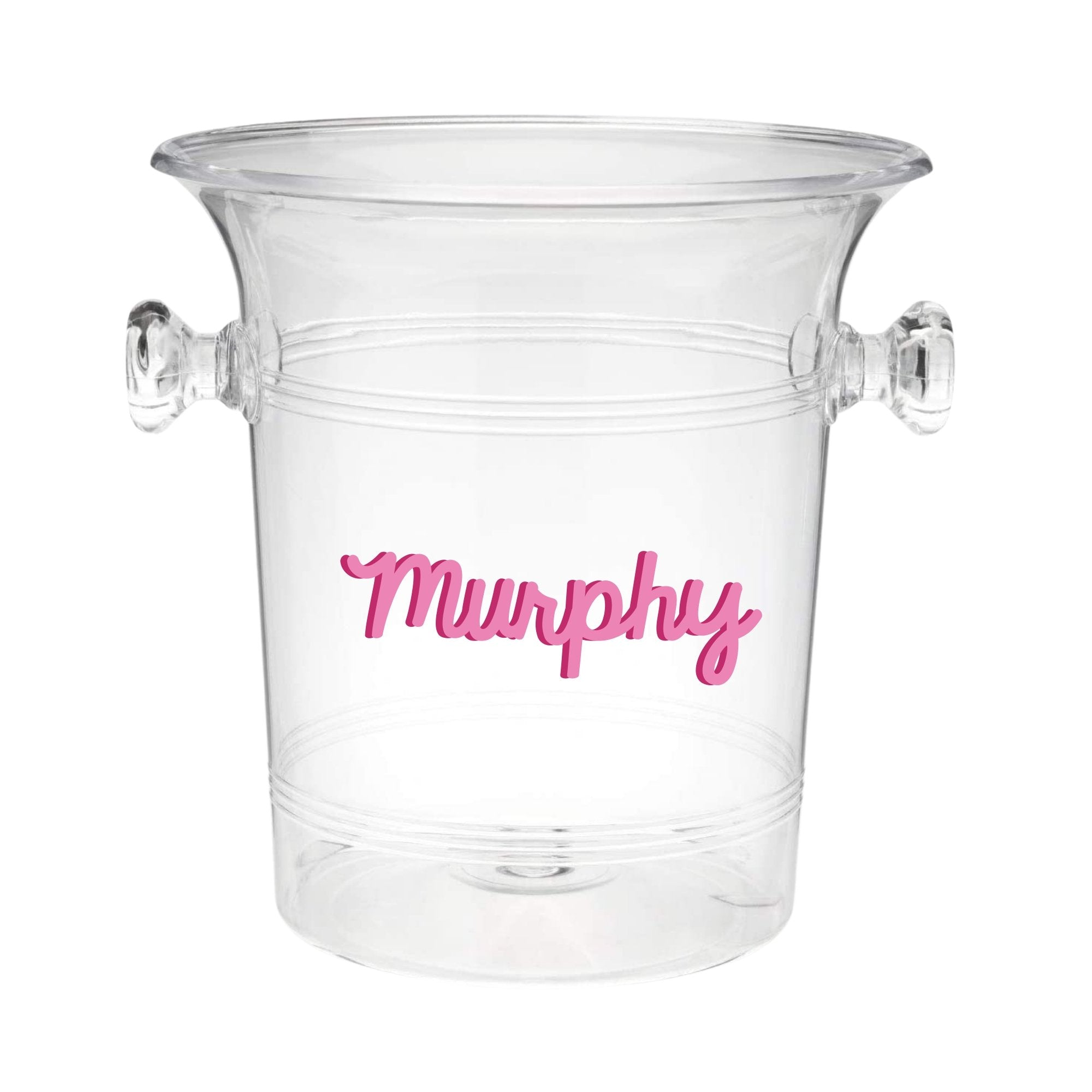Custom Name Ice Bucket
