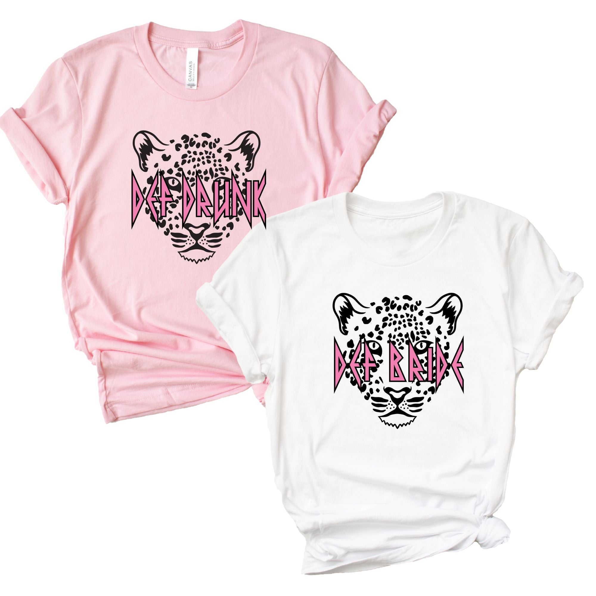 Def Bride / Def Drunk Graphic Shirt - Sprinkled With Pink #bachelorette #custom #gifts