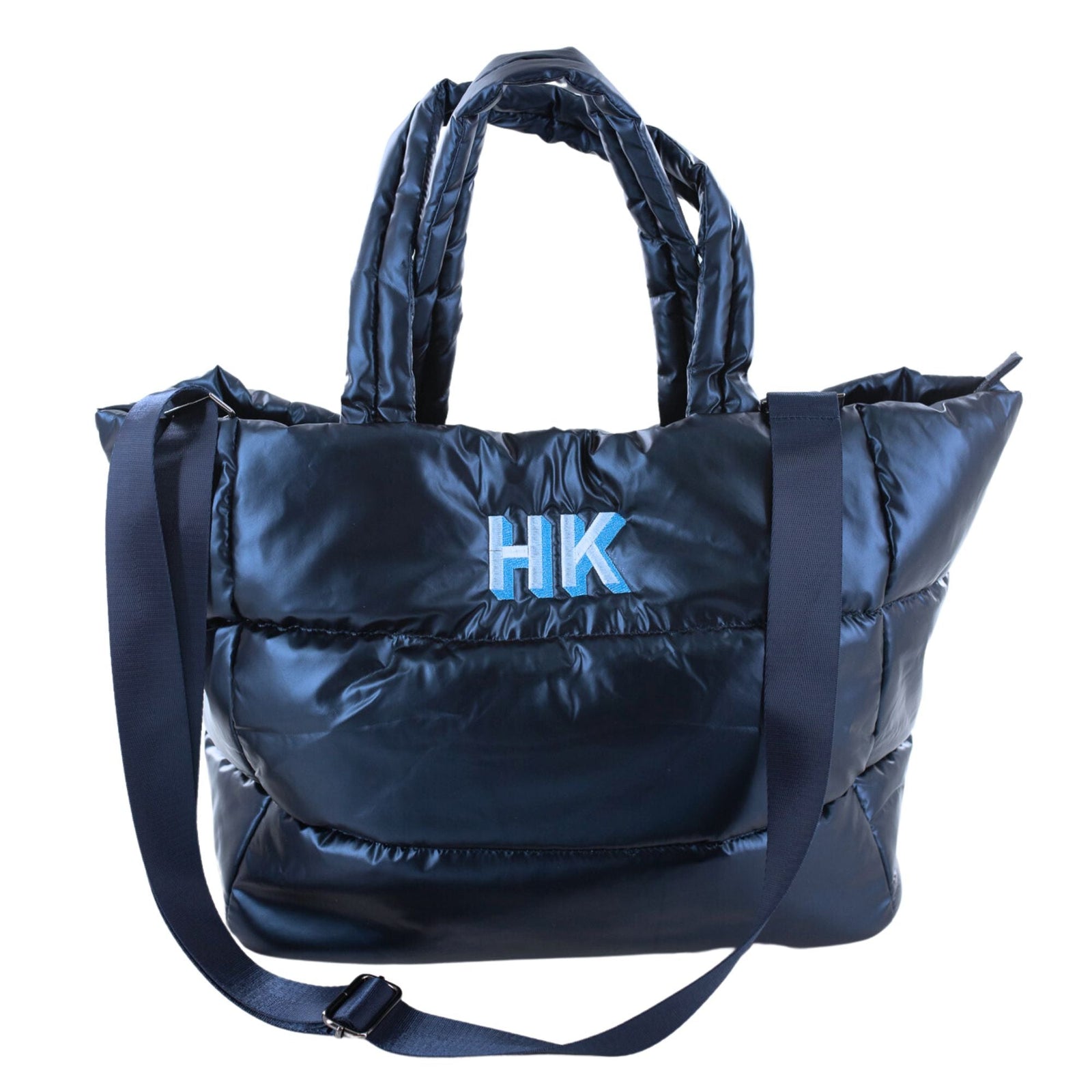 Custom Navy Blue Tote Bag - Cheap Personalized Tote Bags Navy Blue