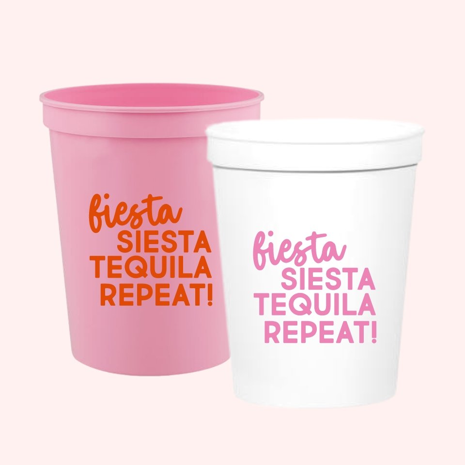 Fiesta Siesta Tequila Repeat Stadium Cup