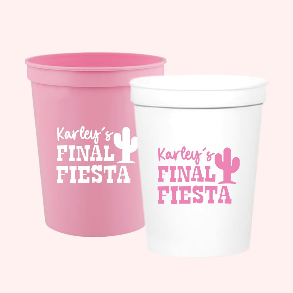 Final Fiesta with cactus Stadium Cup
