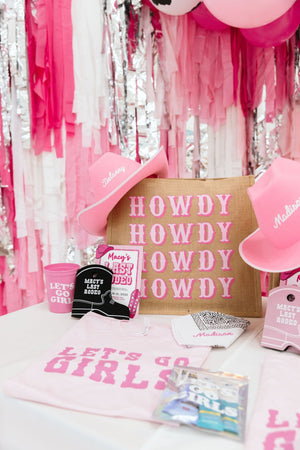 Hangover Kit - Lets Go Girls - Sprinkled With Pink #bachelorette #custom #gifts