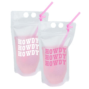 Howdy Party Pouch - Sprinkled With Pink #bachelorette #custom #gifts
