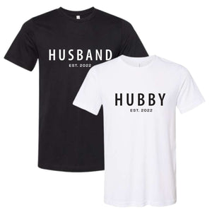 Husband / Hubby Shirt - Sprinkled With Pink #bachelorette #custom #gifts