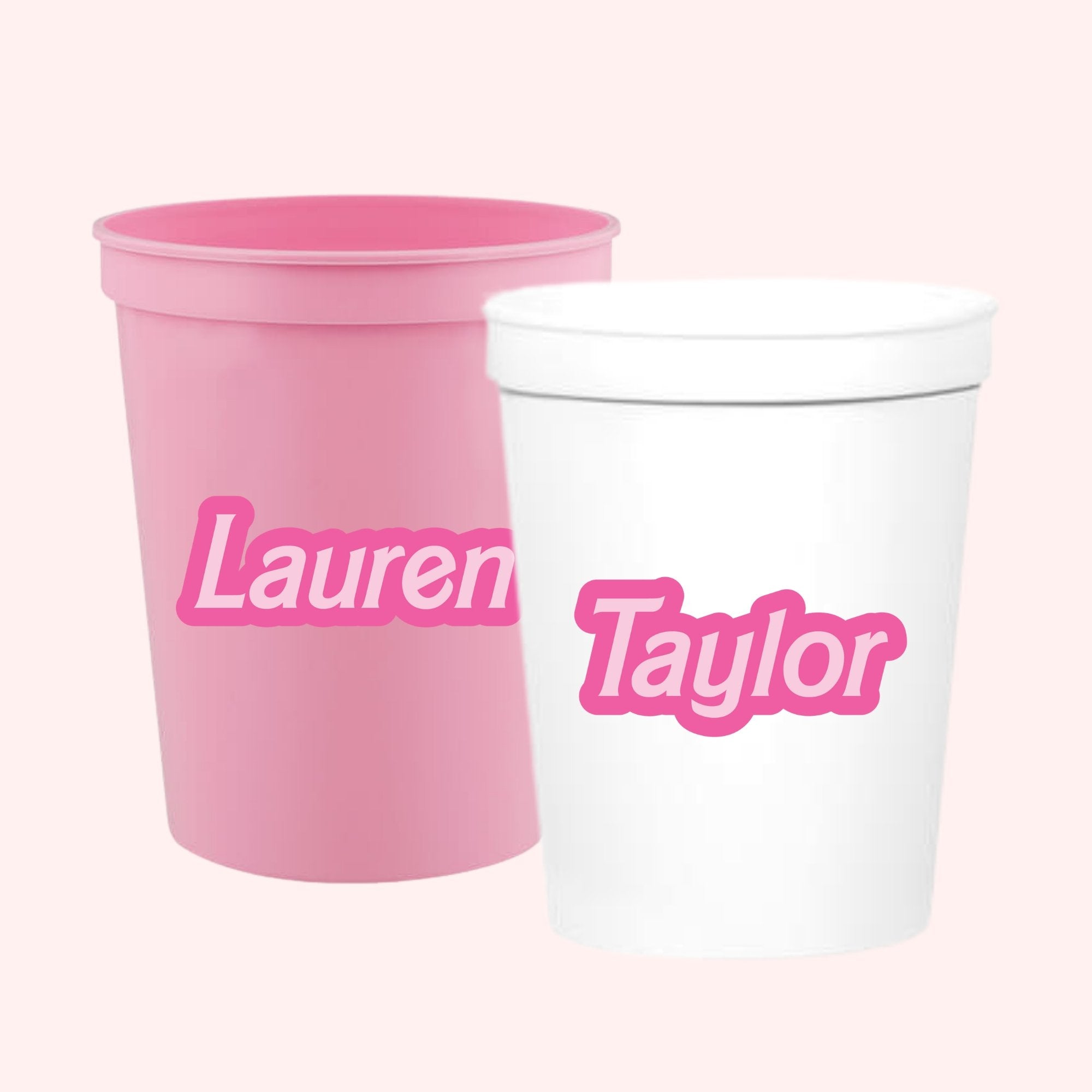 Let's Bach Party- Custom Stadium Cups (set of 10)