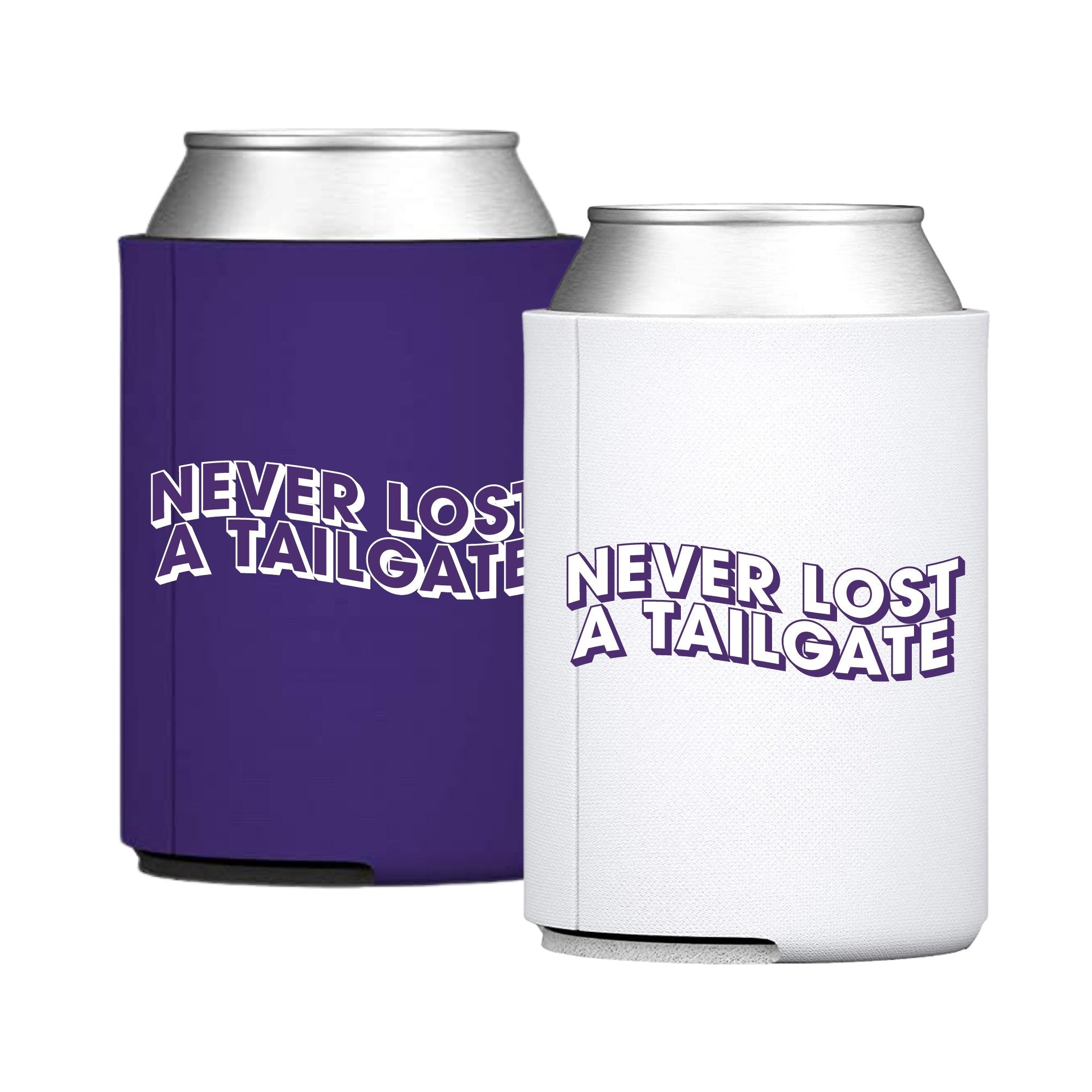 Never Lost A Tailgate Can Cooler