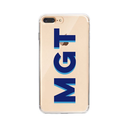 Custom Colorful Name Letters PU Leather iPhone Case For iPhone 14