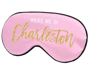 Wake Me in Charleston Sleep Mask