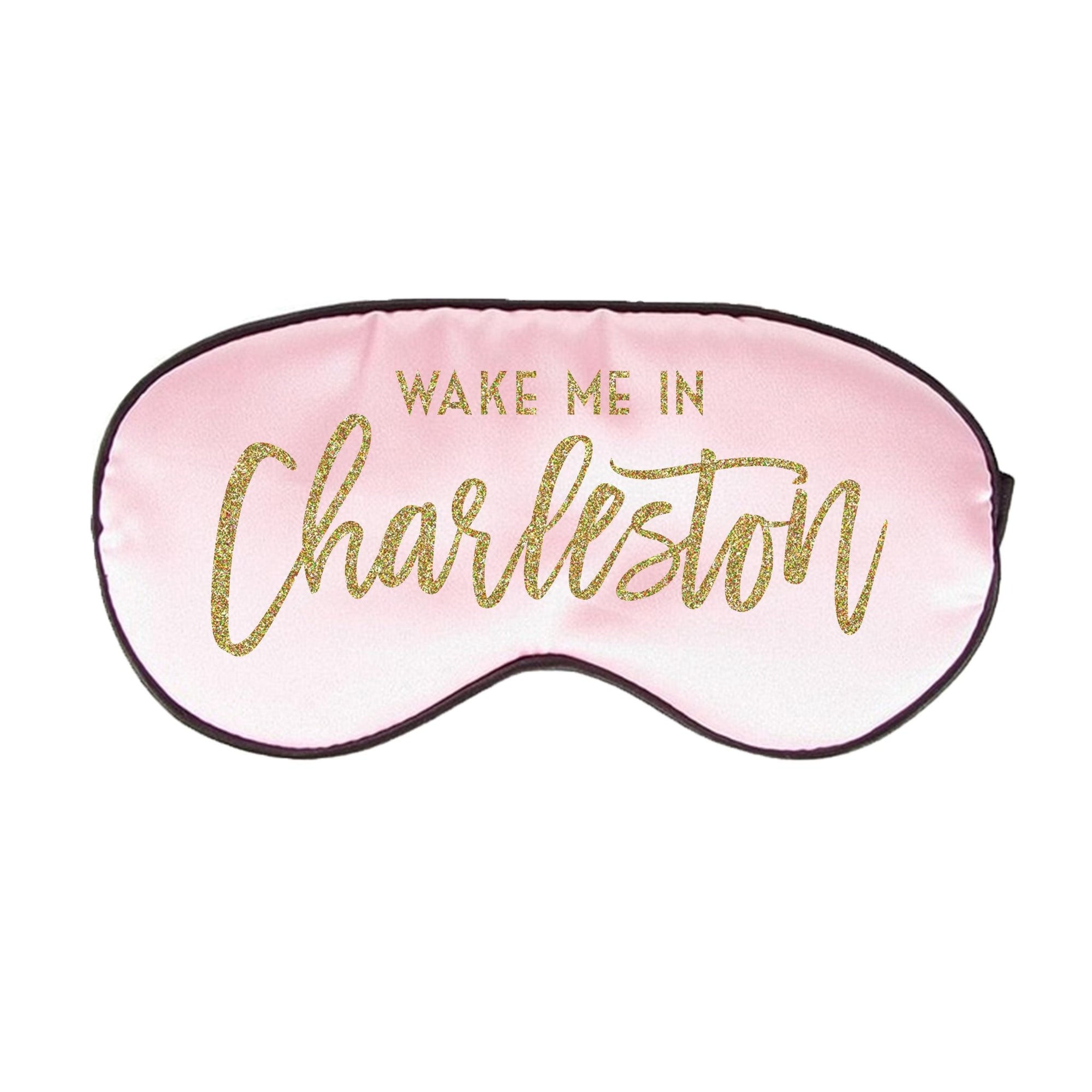 Wake Me in Charleston Sleep Mask