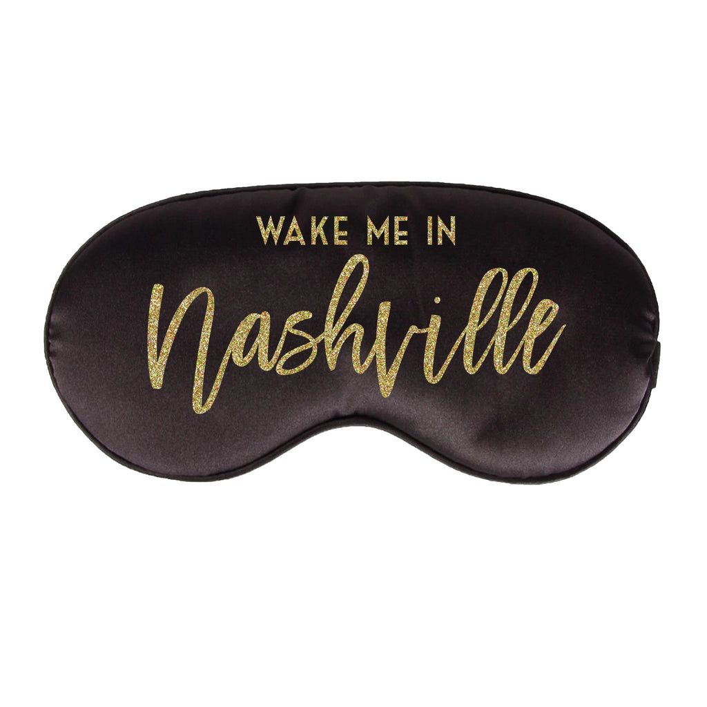 Wake Me in Nashville Sleep Mask