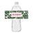 Water Bottle Label - Palm Leaf (Set of 10) - Sprinkled With Pink #bachelorette #custom #gifts