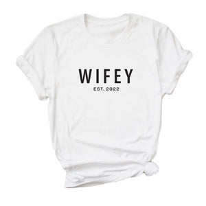 Wife / Wifey Shirt - Sprinkled With Pink #bachelorette #custom #gifts